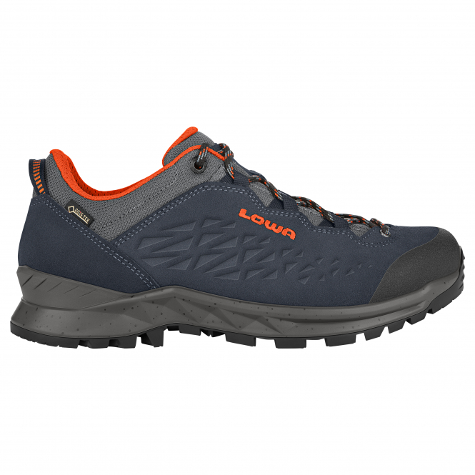 Lowa Explorer II GTX LO Herren (Navy/Orange) 