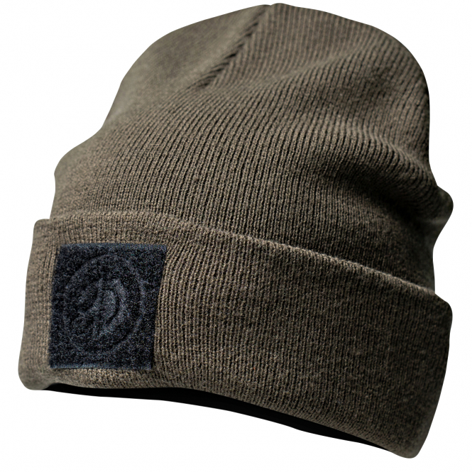 Nash Unisex Zero Tolerance Patch Beanie Hat Unisex (Oliv) 