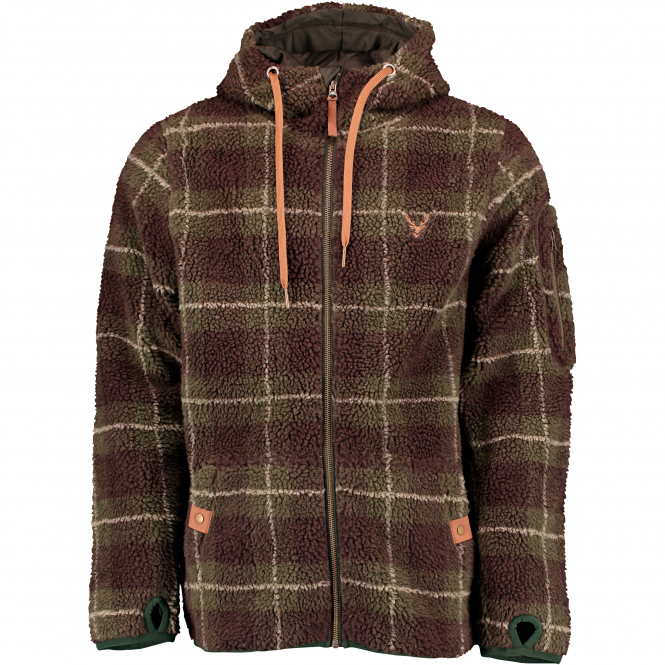 OS Trachten Arypa Fleecejacke 1/1 Arm Herren (Oliv) 