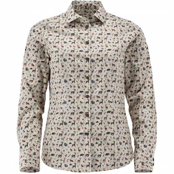 OS Trachten Bluse Waldtiere 