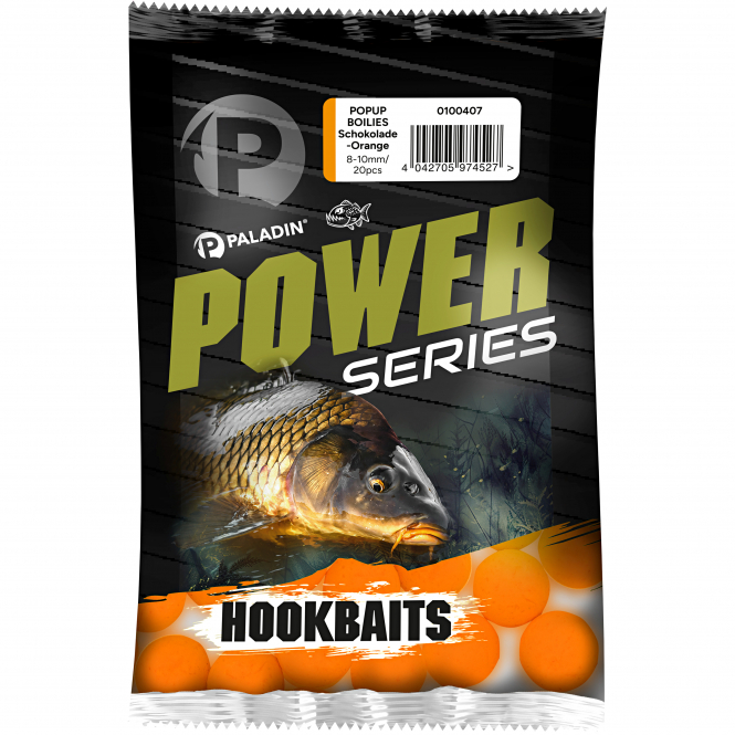 Paladin Power Series Pop Up Boilies (Schokolade-Orange) 