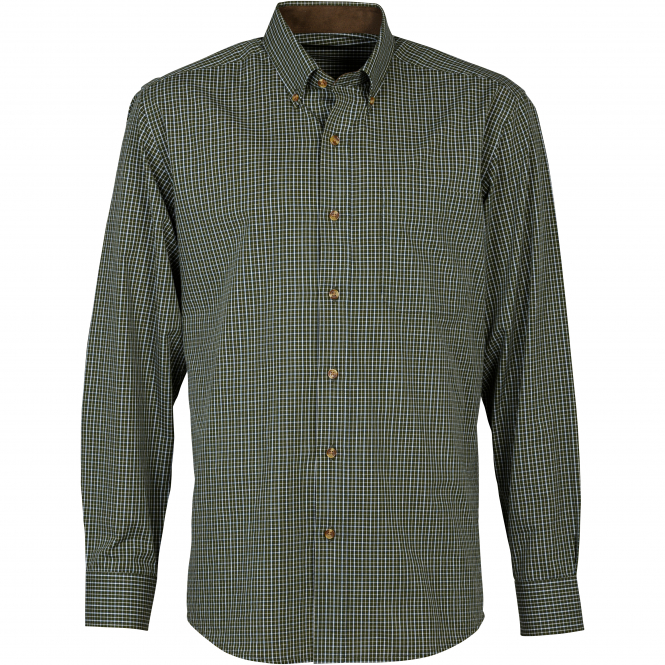 Percussion Pembroke Langarmhemd Herren (Khaki) 