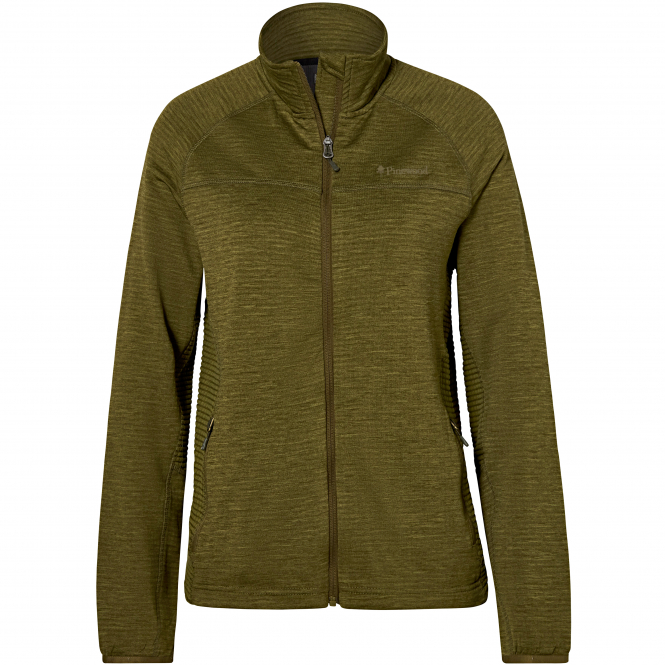 Pinewood Abisko Fleece Women Jacket Damen (Olive Green) 