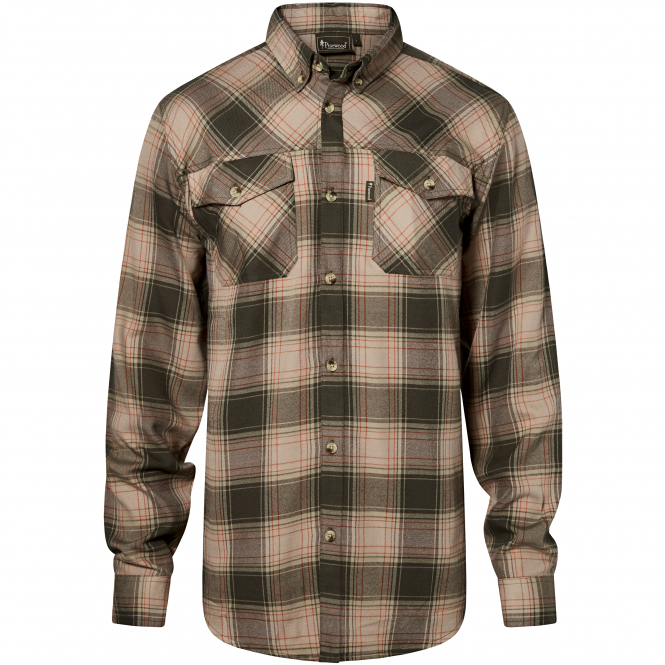 Pinewood Herren Finnveden Forest OnceMore Flannel Shirt 
