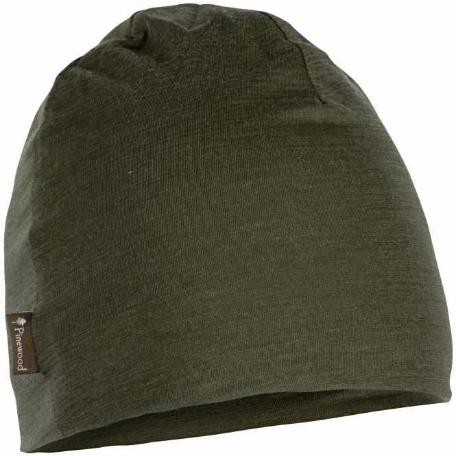 Pinewood Merino Wool Beanie Unisex (Mossgreen) 