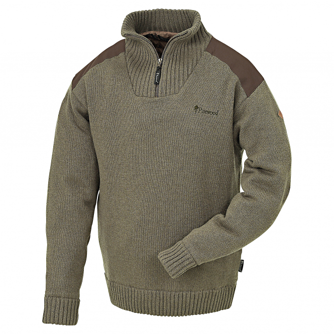 Pinewood New Stormy Sweater Herren (Brown Melange) 