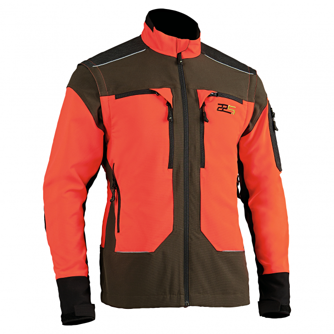 PSS X-treme Vario Funktionsjacke/-weste Herren (Grün/Neonrot) 