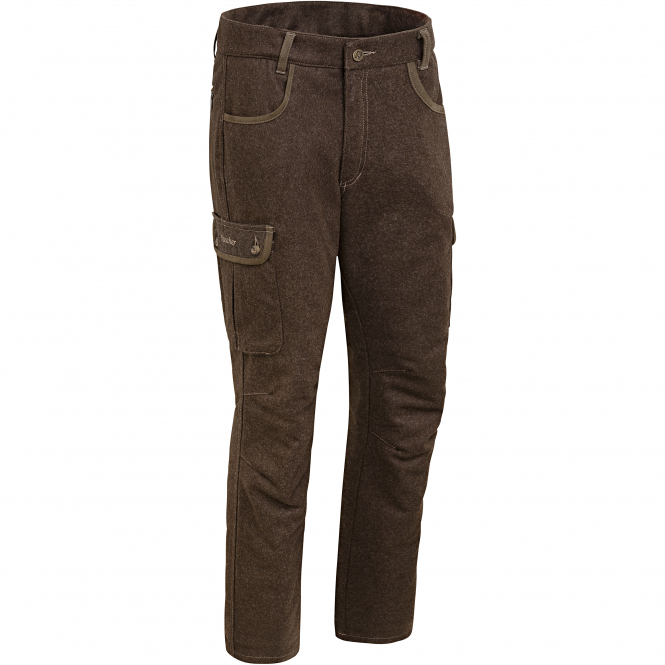 Rascher Thermo-Lodenhose "Prestige" Thinsulate® Herren (Dunkelbraun) 