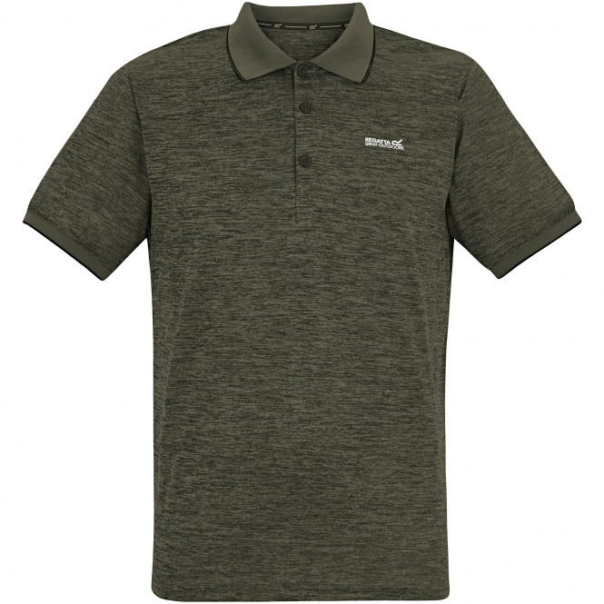Regatta Remex II Poloshirt Herren (Dark Khaki) 
