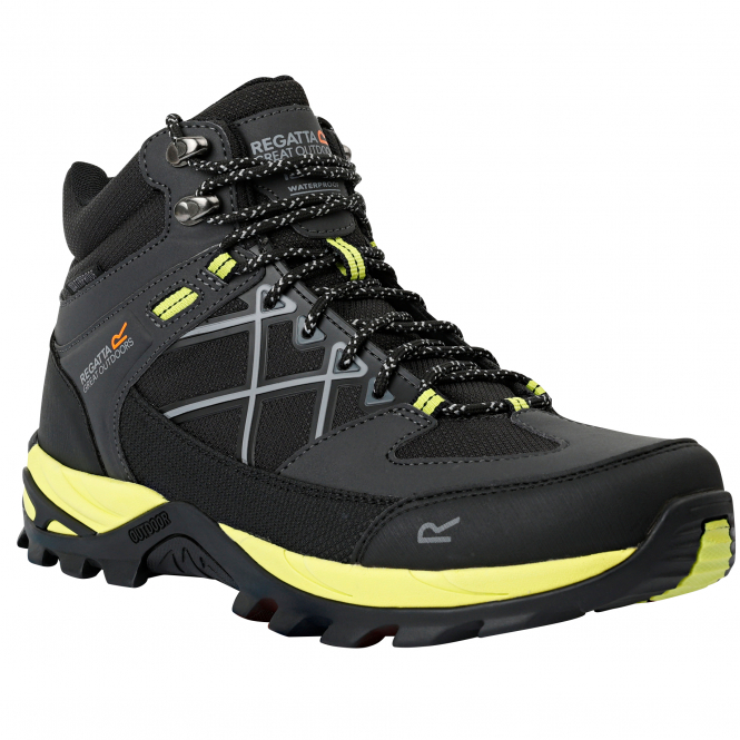 Regatta Samaris III Wanderstiefel Herren (Ash/Lime Punch) 