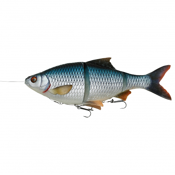 Savage Gear Hechtköder 4D Line Thru Roach (Rotauge) 