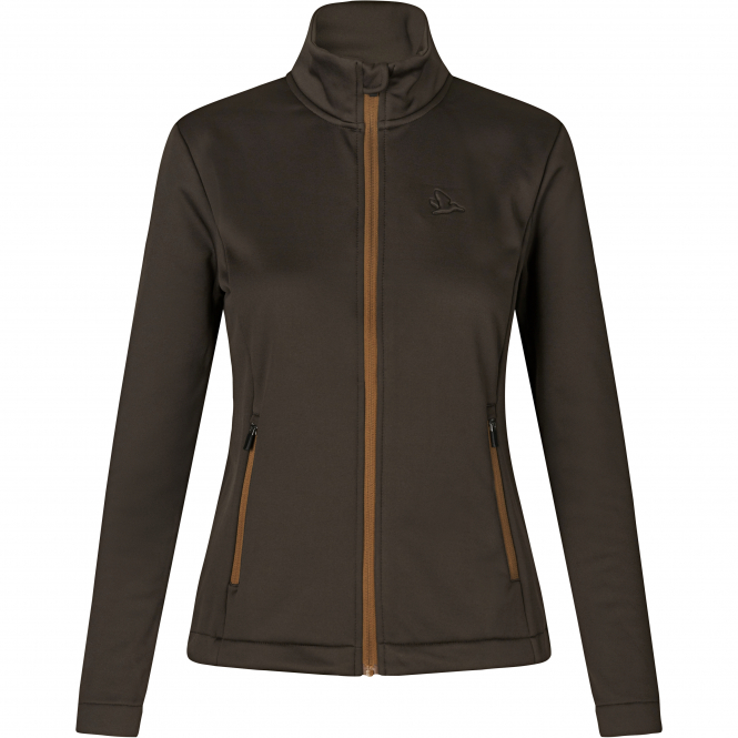 Seeland Emily Fleece Jacket Women Damen (Dark Brown) 