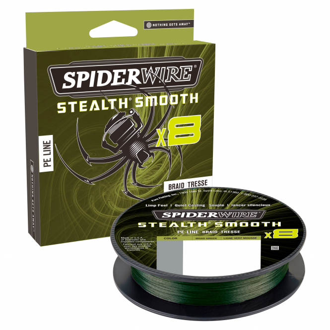 Spiderwire Stealth Smooth 8 (Moss Green, 150 m) 