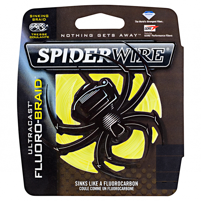 Spiderwire Ultracast Fluorobraid (Yellow) 