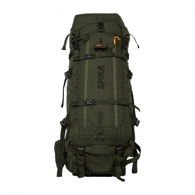 Spika Drover II Hauler Pack Olive Summit + Frame 40L 