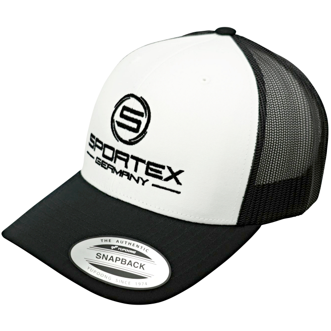 Sportex Snapback Trucker Cap (Black) 