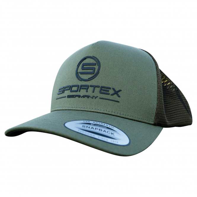 Sportex Snapback Trucker Cap (Olive) 