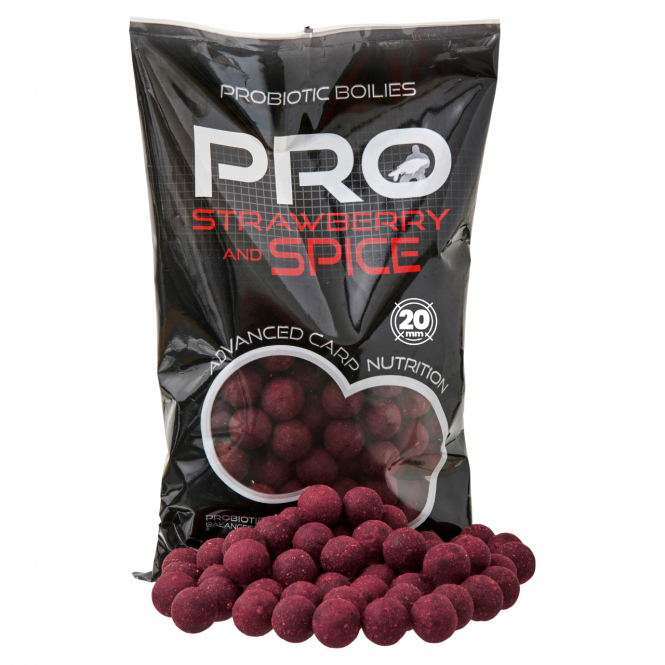 Starbaits Pro Boilies (Strawberry Spice) 