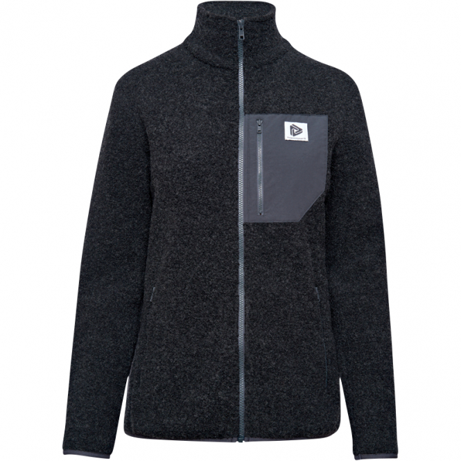 Thermowave Renew Merino Jacket Damen, m. Reißverschluss (Anthrazit) 