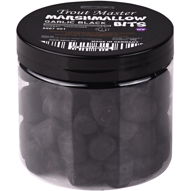 TroutMaster Marshmallow Bits (Black Garlic) 