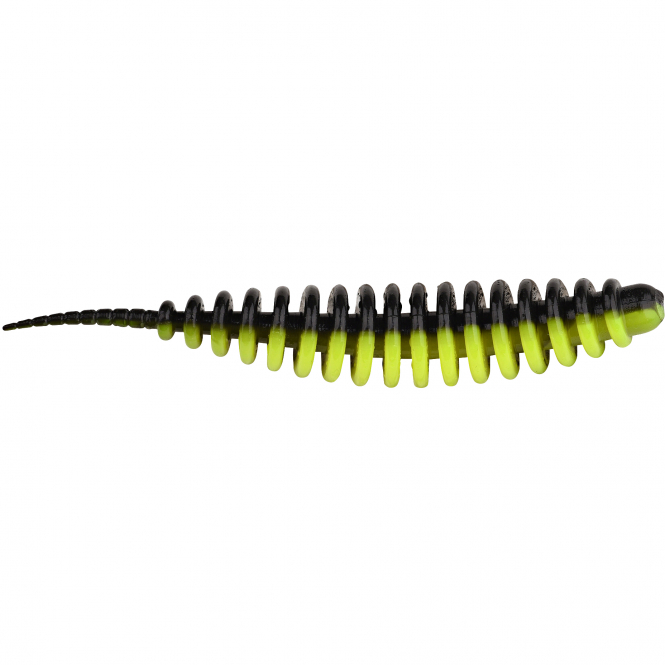 TroutMaster Master Worm (Black Lime) 