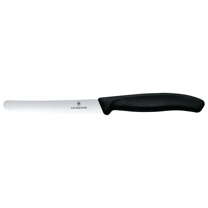 Victorinox Swiss Classic Tomaten- und Tafelmesser (schwarz) 