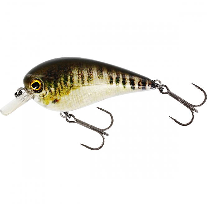 Westin Wobbler Bassbite Squarebill (Real Minnow) 