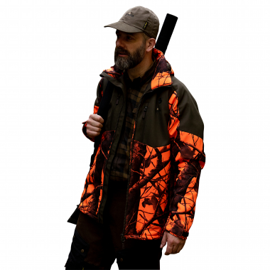 il Lago Prestige Drückjagd-Jacke Safety Pro Herren (Tecl-Wood Blaze)