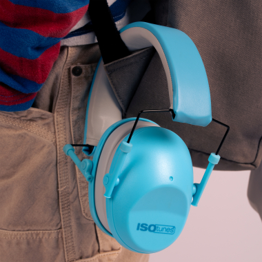 ISOtunes Sport Gehörschutz Junior Defender (Blau)