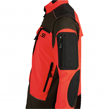 PSS X-treme Vario Funktionsjacke/-weste Herren (Grün/Neonrot)