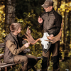 Deerhunter Herren Moor wattierte Jacke Herren, mit Strick (Timber) 