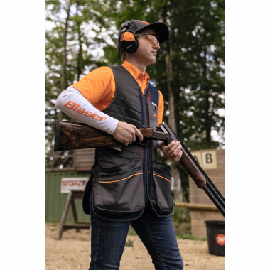 Blaser Schießweste Competition Rechts Herren (Anthrazit)