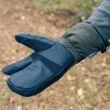 Ostermayer Jagd 3-Finger Handschuhe Unisex (Oliv)