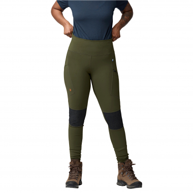 Fjäll Räven Damen Abisko Trekking Tights (Deep Forest)