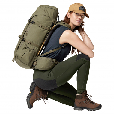 Fjällräven Damen Abisko Trekking Tights (Deep Forest)