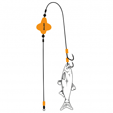 Adrenalin Cat Micro Propeller System für Köderfisch (orange)