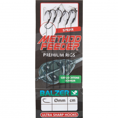 Balzer Method Feeder Haken mit Speer