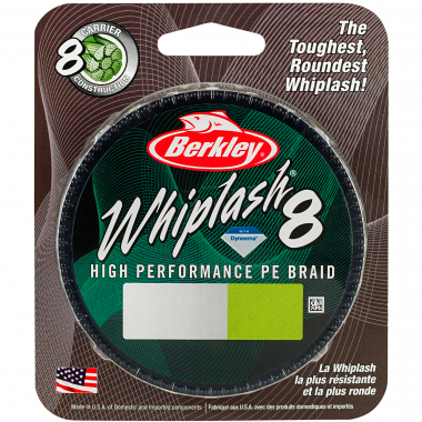 BERKLEY Whiplash 8 0,16mm 20,8kg 300m Green 