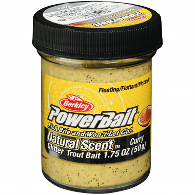 Berkley Forellenteig PowerBait® Trout Bait Spices (Curry)
