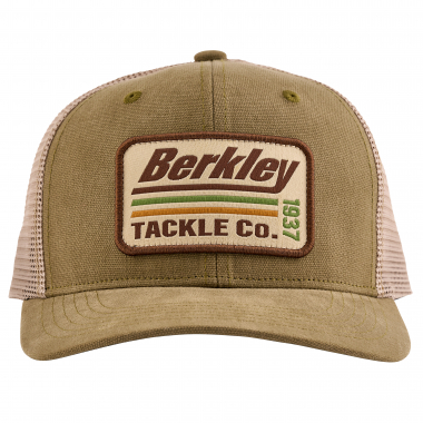 Berkley Striper Trucker Cap (Brown Charcoal)