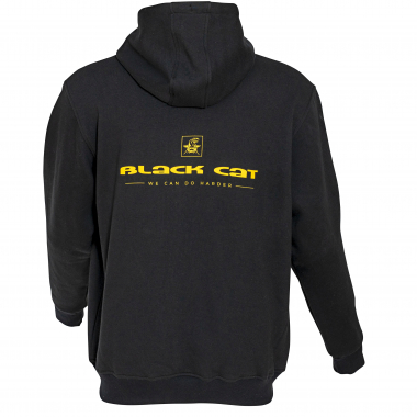 Black Cat Cat Zipper (Black)