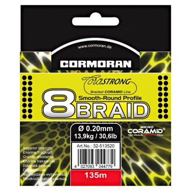 Cormoran Cormoran Angelschnur Corastrong 8-Braid (grün, 135 m)