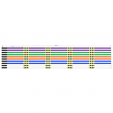 Daiwa Angelschnur Saltiga 12 Braid EX + SI (multi-color, 300 m)