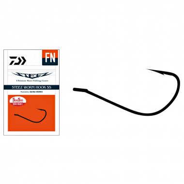 Daiwa Steez Worm Hook (Finesse Einzelhaken)