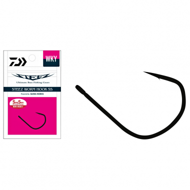 Daiwa Steez Worm Hook (Wacky Einzelhaken)