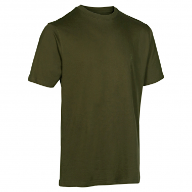 Deerhunter 2er-Pack T-Shirts Herren (Green/Brown Leaf)