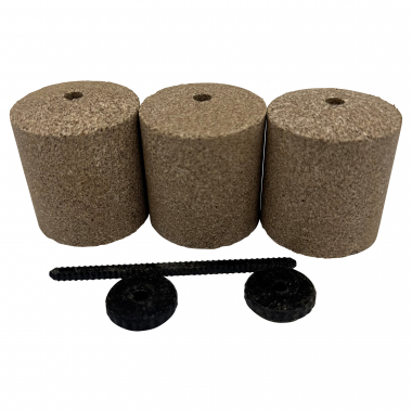 Fischlutscher BissMagnet Köderstein Cloud Minis 3er Pack mit Halter