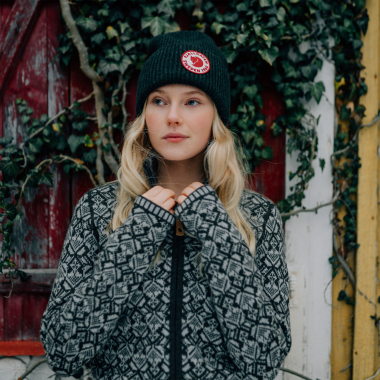 Fjäll Räven Unisex Mütze 1960 Logo (Deep Forest)