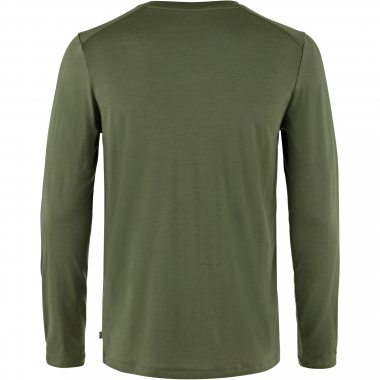 Fjällräven Abisko Wool LS M Herren (Laurel Green)