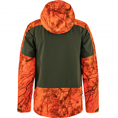Fjällräven Lappland Hybrid Jacket M Herren (Orange Multi Camo-Deep Forest)